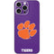 Clemson University Tiger Print Purple iPhone 16 Pro Max Skin