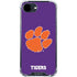 Clemson University Tiger Print Purple iPhone 16e Clear Case