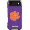 Clemson University Tiger Print Purple iPhone 17 Air Clear Case
