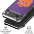 Clemson University Tiger Print Purple iPhone 17 Air Clear Case