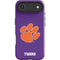 Clemson University Tiger Print Purple iPhone 17 Air Impact Case