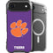 Clemson University Tiger Print Purple iPhone 17 Air MagSafe Case