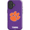 Clemson University Tiger Print Purple iPhone 17 Impact Case