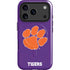 Clemson University Tiger Print Purple iPhone 17 Pro Magsafe Impact Case