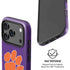 Clemson University Tiger Print Purple iPhone 17 Pro Magsafe Impact Case