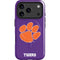 Clemson University Tiger Print Purple iPhone 17 Pro Max Magsafe Impact Case
