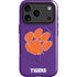 Clemson University Tiger Print Purple iPhone 17 Pro Max Magsafe Impact Case