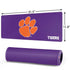 Clemson University Tiger Print Purple Gaming Mouse Pad