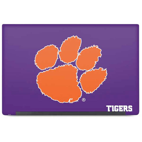Clemson University Tiger Print Purple Dell Latitude Skin