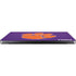 Clemson University Tiger Print Purple Apple MacBook Pro 14-inch Skin