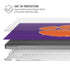 Clemson University Tiger Print Purple MacBook Cases