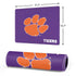 Clemson University Tiger Print Purple Gaming Mouse Pad