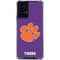 Clemson University Tiger Print Purple Moto G Power 5G (2024) Clear Case