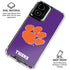 Clemson University Tiger Print Purple Moto G Power 5G (2024) Clear Case
