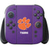 Clemson University Tiger Print Purple Nintendo Switch 2 (2025) with Joy-Con Skin