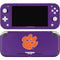 Clemson University Tiger Print Purple Nintendo Switch Lite Skin