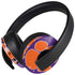 Clemson University Tiger Print Purple PlayStation 4 Gold Wireless Headset Skin