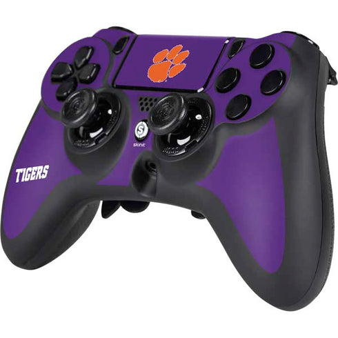 Clemson University Tiger Print Purple PS4/PC SCUF Impact Controller Skin