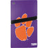 Clemson University Tiger Print Purple PS5 Pro Disk Bundle Skin