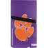 Clemson University Tiger Print Purple PS5 Pro Disk Bundle Skin