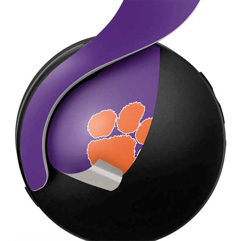 Clemson University Tiger Print Purple PULSE 3D Wireless Headset for PS5 Skin