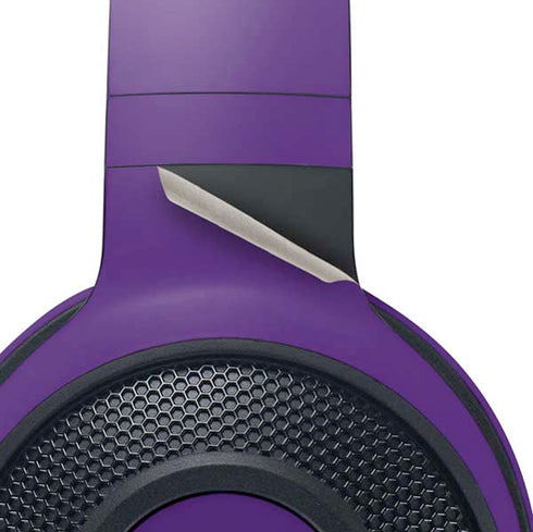 Clemson University Tiger Print Purple Razer Kraken X Skin