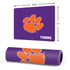 Clemson University Tiger Print Purple Gaming Mouse Pad