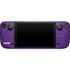 Clemson University Tiger Print Purple Steam Deck Handheld Gaming Computer Skin