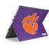 Clemson University Tiger Print Purple Surface Pro 8 Skin
