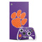 Clemson University Tiger Print Purple Xbox Series X Skins
