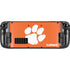 Clemson University Tiger Print Steam Deck Handheld Gaming Computer Skin