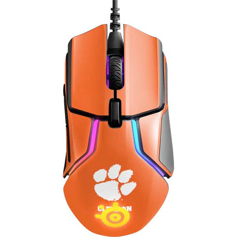 Clemson University Tiger Print SteelSeries Rival 600 Gaming Mouse Skin