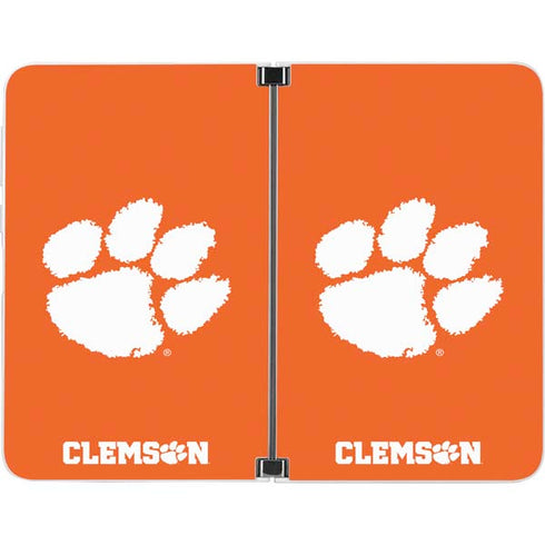 Clemson University Tiger Print Surface Duo Skin