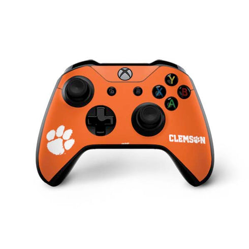 Clemson University Tiger Print Xbox One Skins