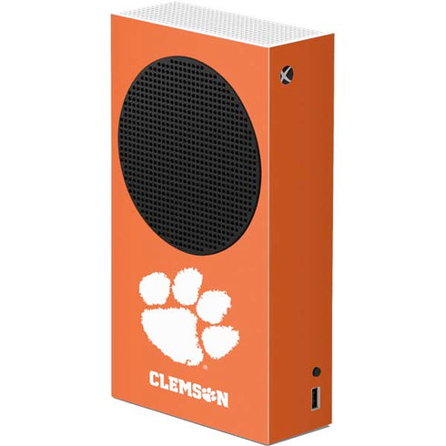 Clemson University Tiger Print Xbox Series S Skins