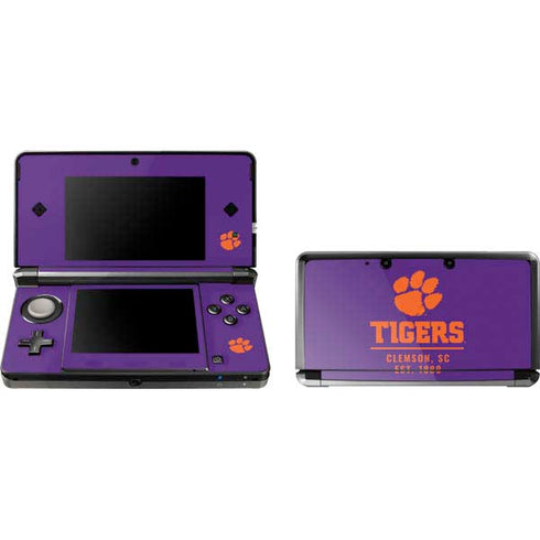 Clemson University Tigers Est 1889 Nintendo Skins