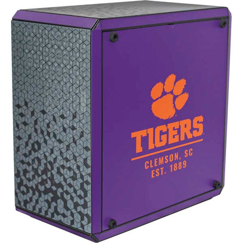 Clemson University Tigers Est 1889 Cooler Master MasterBox Q300L Mini Tower Skin