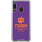 Clemson University Tigers Est 1889 Galaxy A30 Clear Case