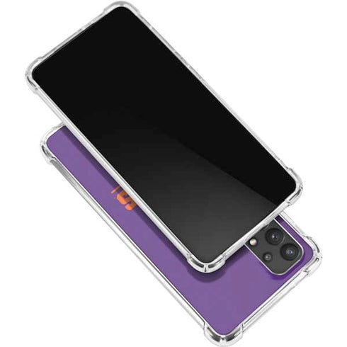 Clemson University Tigers Est 1889 Galaxy A32 5G Clear Case