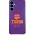 Clemson University Tigers Est 1889 Galaxy A35 5G Clear Case
