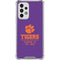 Clemson University Tigers Est 1889 Galaxy A53 5G Clear Case
