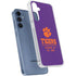 Clemson University Tigers Est 1889 Galaxy A55 5G Clear Case