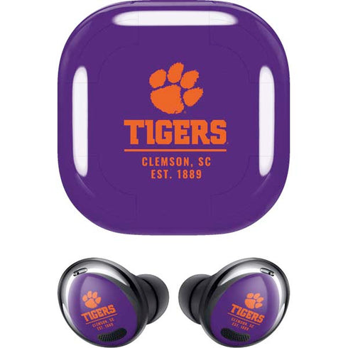 Clemson University Tigers Est 1889 Galaxy Buds Pro Skin