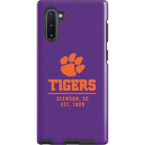 Clemson University Tigers Est 1889 Galaxy Cases