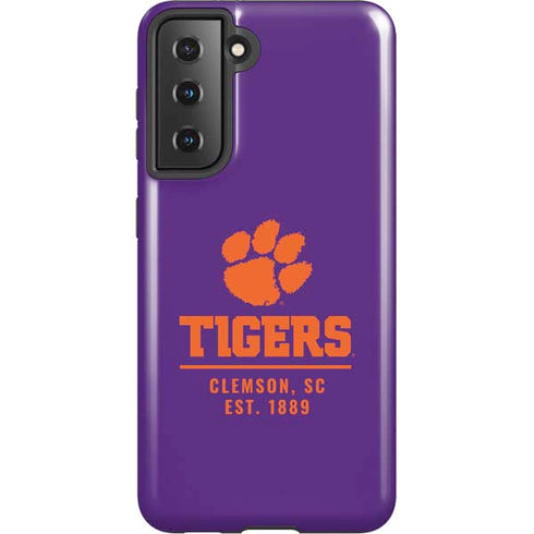 Clemson University Tigers Est 1889 Galaxy S21 5G Pro Case