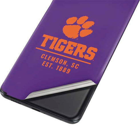 Clemson University Tigers Est 1889 Galaxy S21 5G Skin