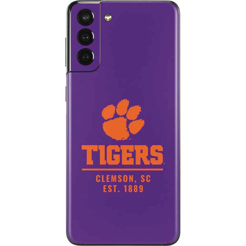 Clemson University Tigers Est 1889 Galaxy S21 Plus 5G Skin