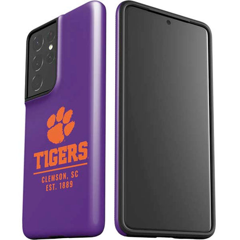 Clemson University Tigers Est 1889 Galaxy S21 Ultra 5G Pro Case