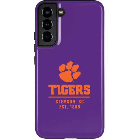 Clemson University Tigers Est 1889 Galaxy S22 Plus Pro Case