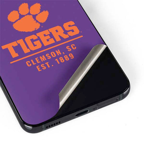 Clemson University Tigers Est 1889 Galaxy S22 Plus Skin